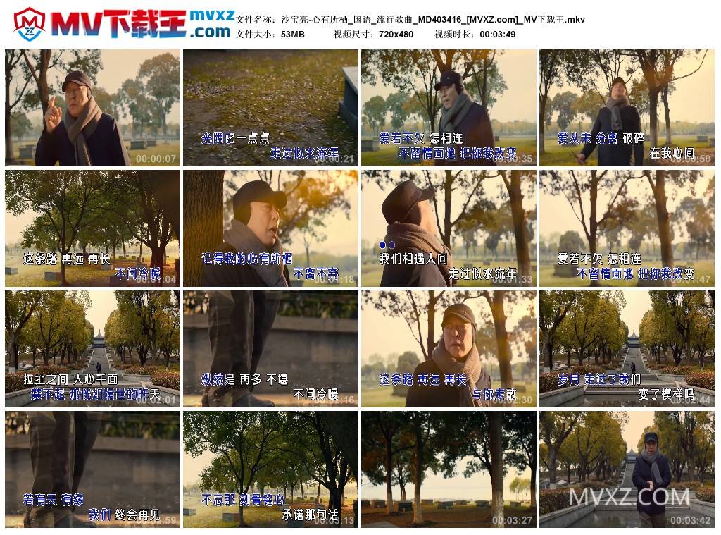 沙宝亮-心有所栖_国语_流行歌曲_MD403416